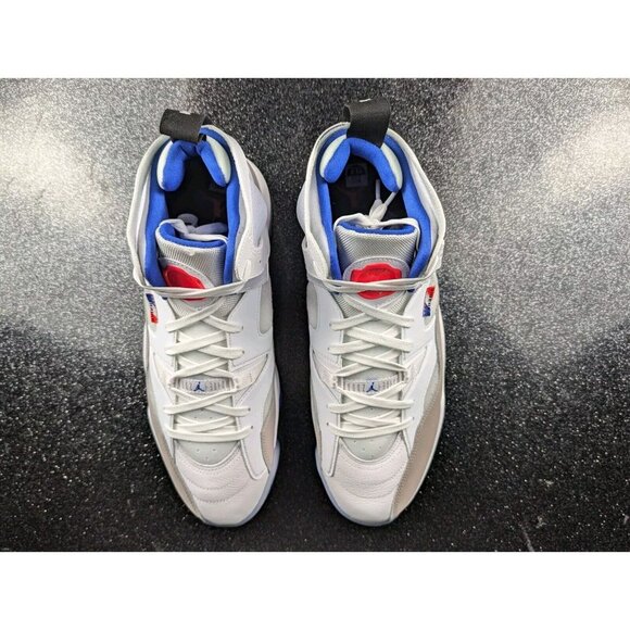 Nike Air Jordan Jumpman Two Trey White Red Blue DX6551-104 Men's Size 11.5 NIB - Picture 6 of 9